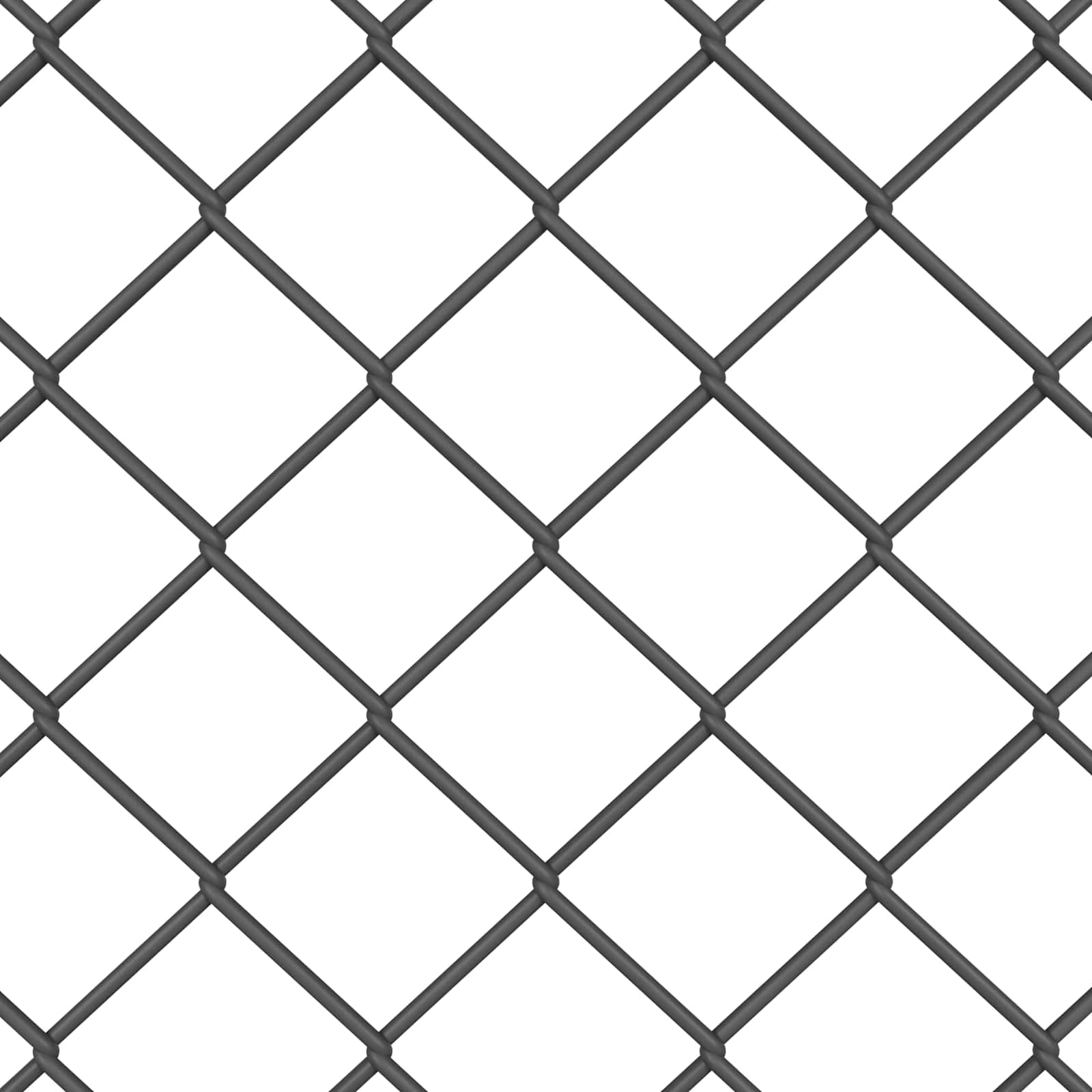 Maschendrahtzaun mit Pfosten 10 x 1 m PVC-beschichteter Stahl