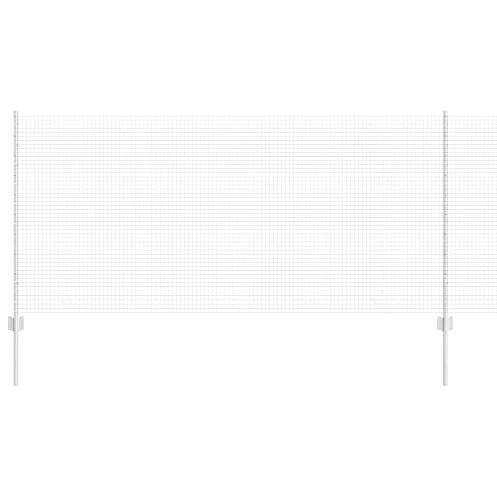 Schweißdrahtzaun mit Pfosten 10 x 1 m (B x H)