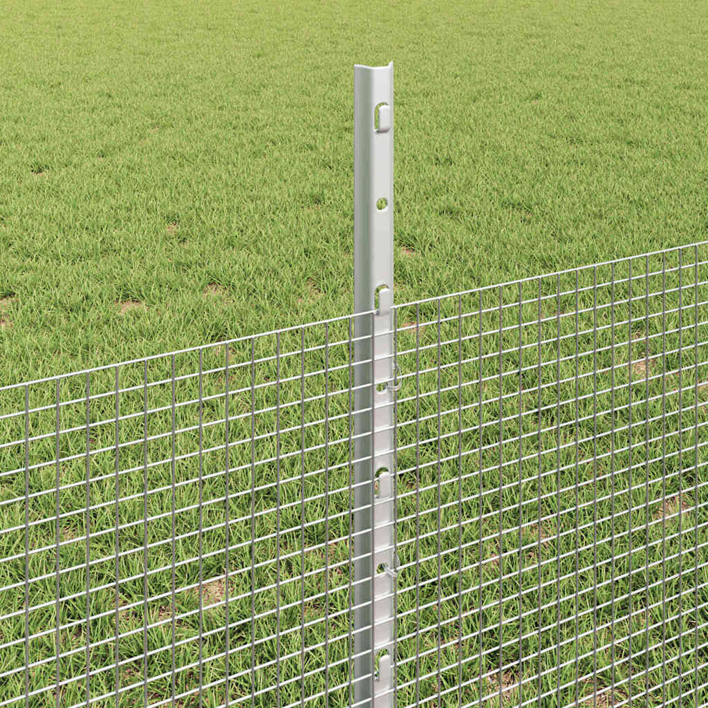 Schweißdrahtzaun mit Pfosten 25 x 0,5 m (B x H)