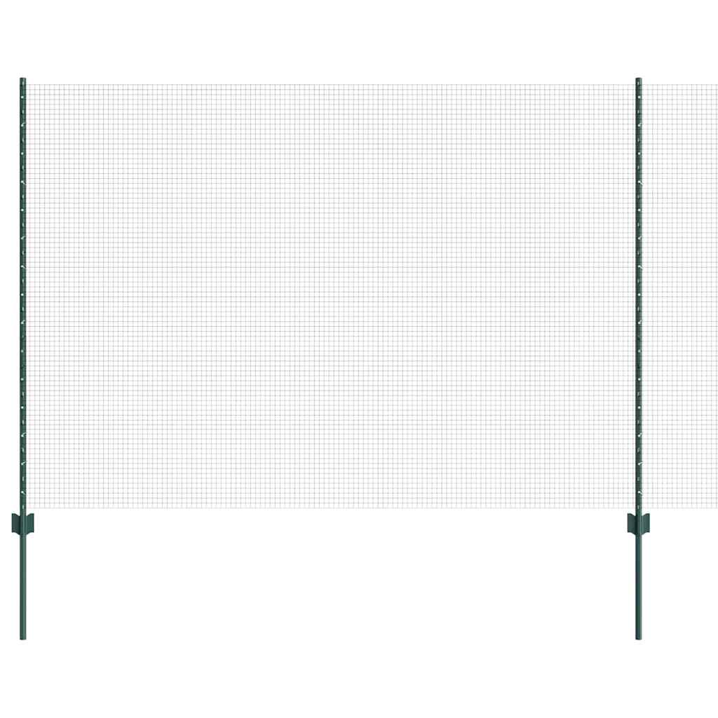 Schweißdrahtzaun mit Pfosten 25 x 1,6 m (B x H)