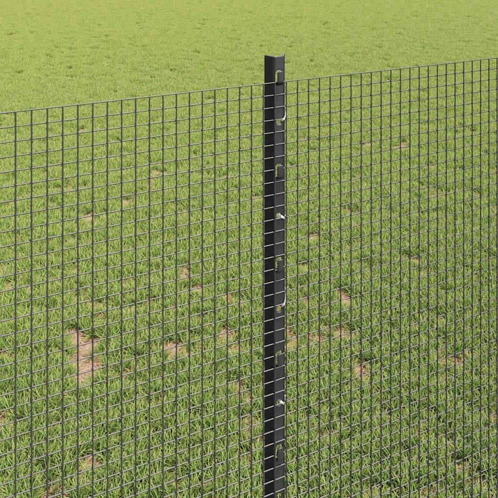 Schweißdrahtzaun mit Pfosten 10 x 1 m (B x H)