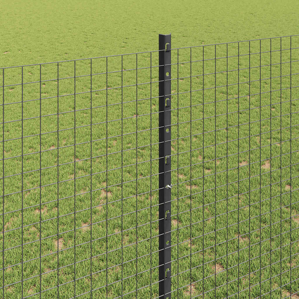 Schweißdrahtzaun mit Pfosten 10 x 1,5 m (B x H)