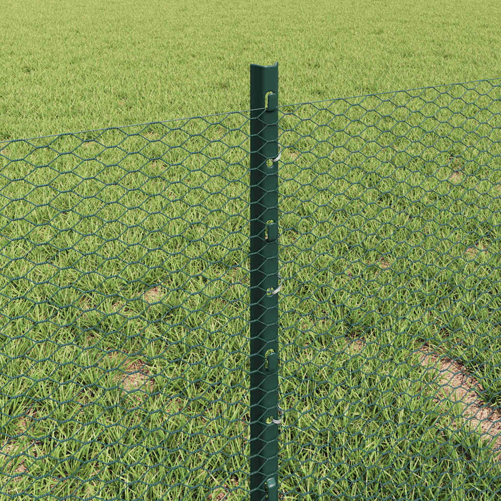 Geschweißter Drahtzaun 10 x 0,4 m (B x H)