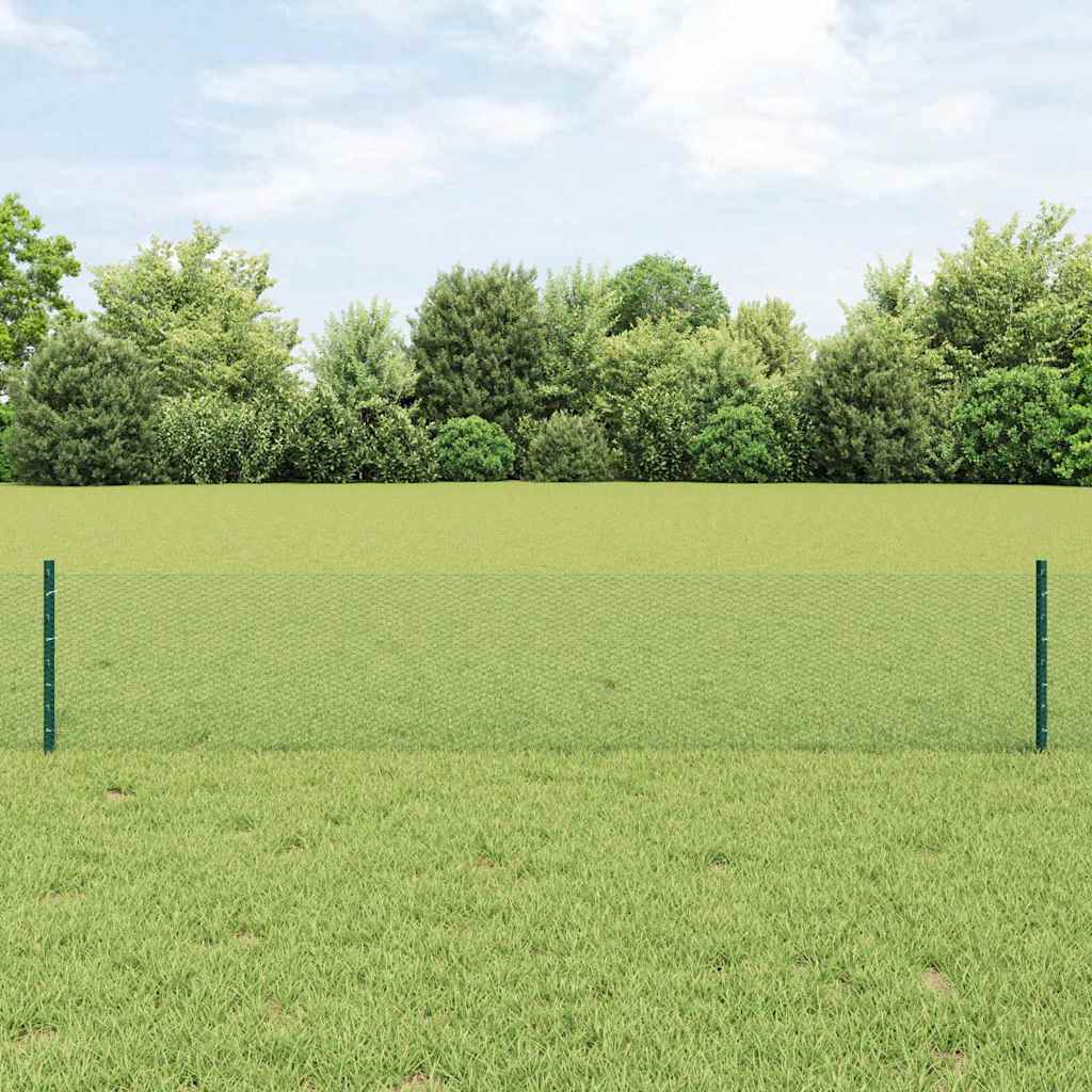 Geschweißter Drahtzaun 10 x 0,4 m (B x H)