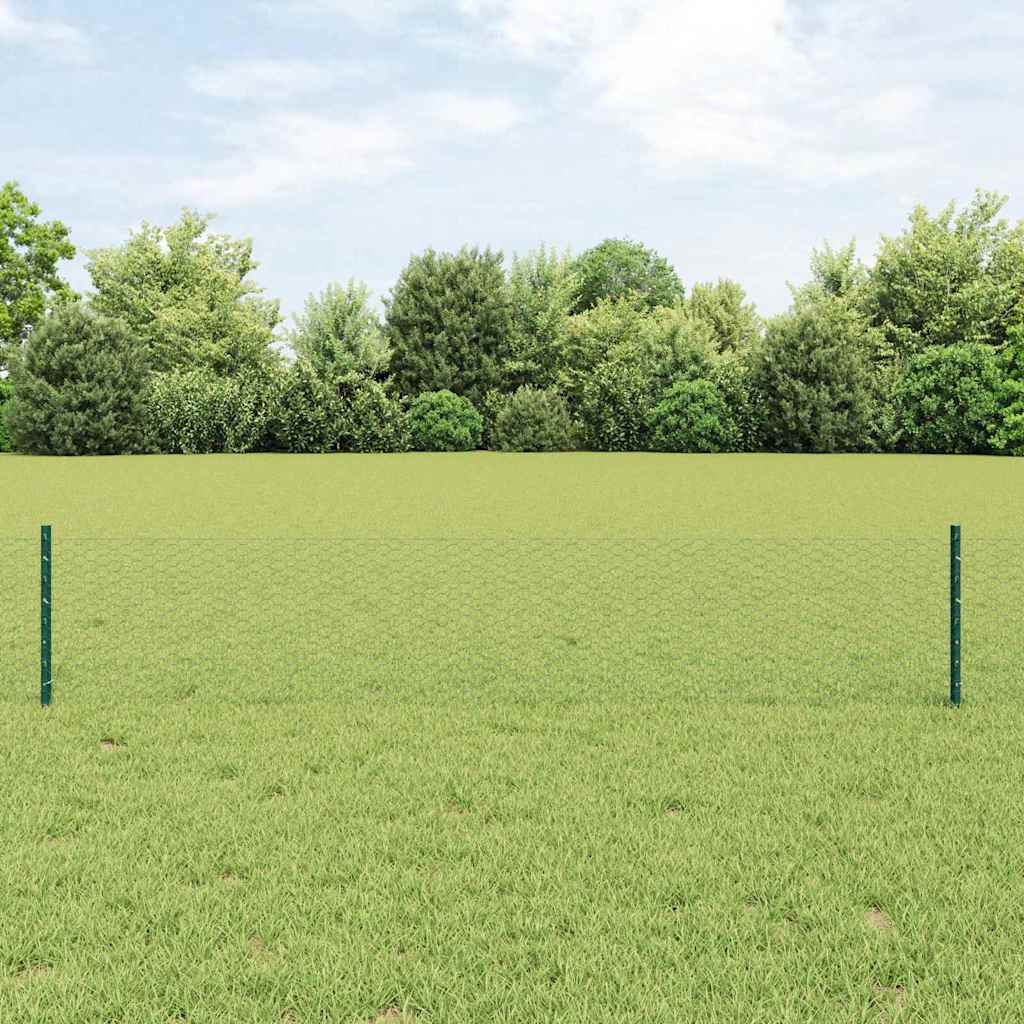 Geschweißter Drahtzaun 10 x 0,4 m (B x H)