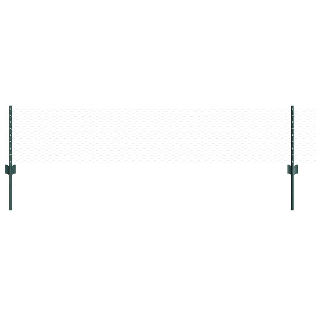 Geschweißter Drahtzaun 10 x 0,4 m (B x H)