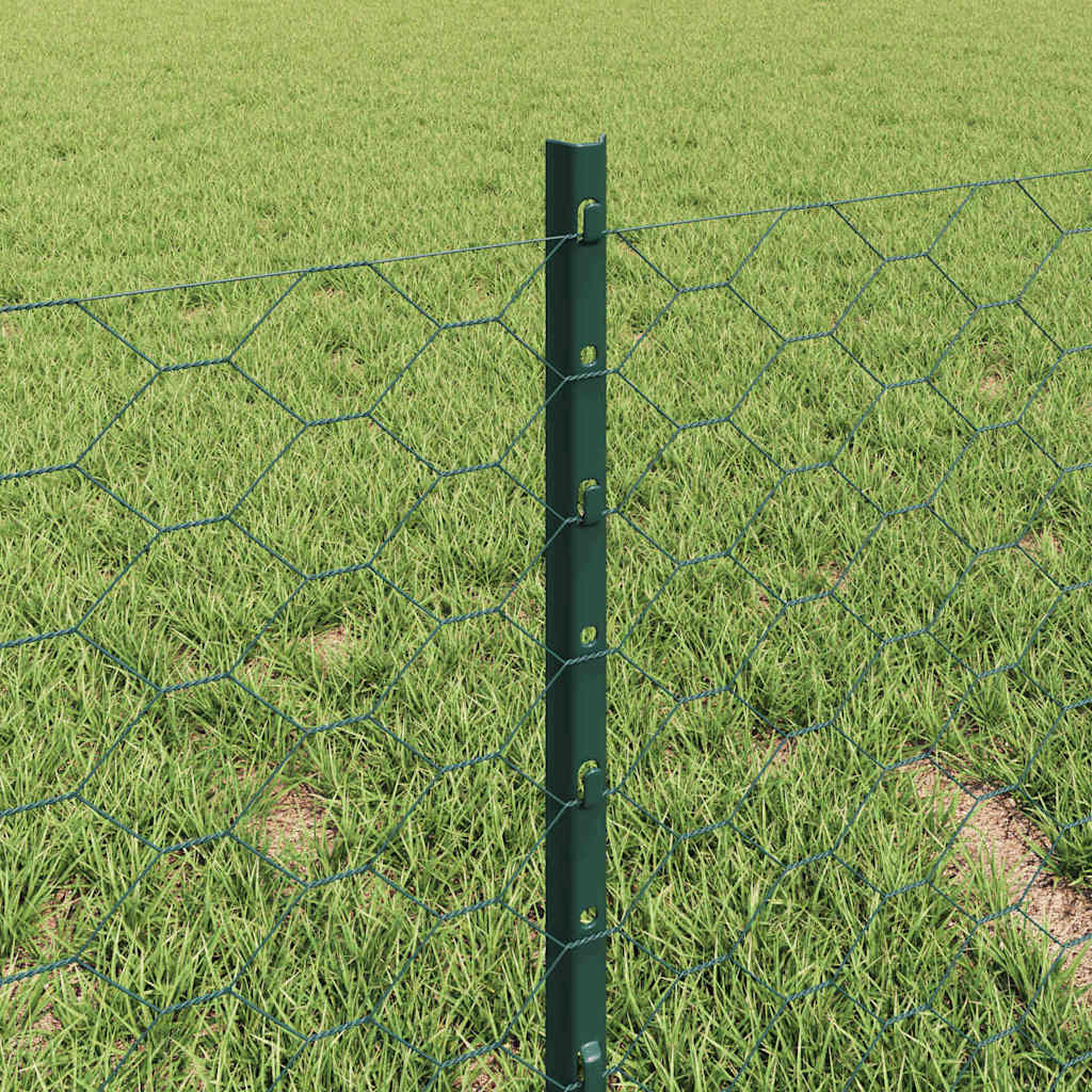 Geschweißter Drahtzaun 10 x 0,4 m (B x H)