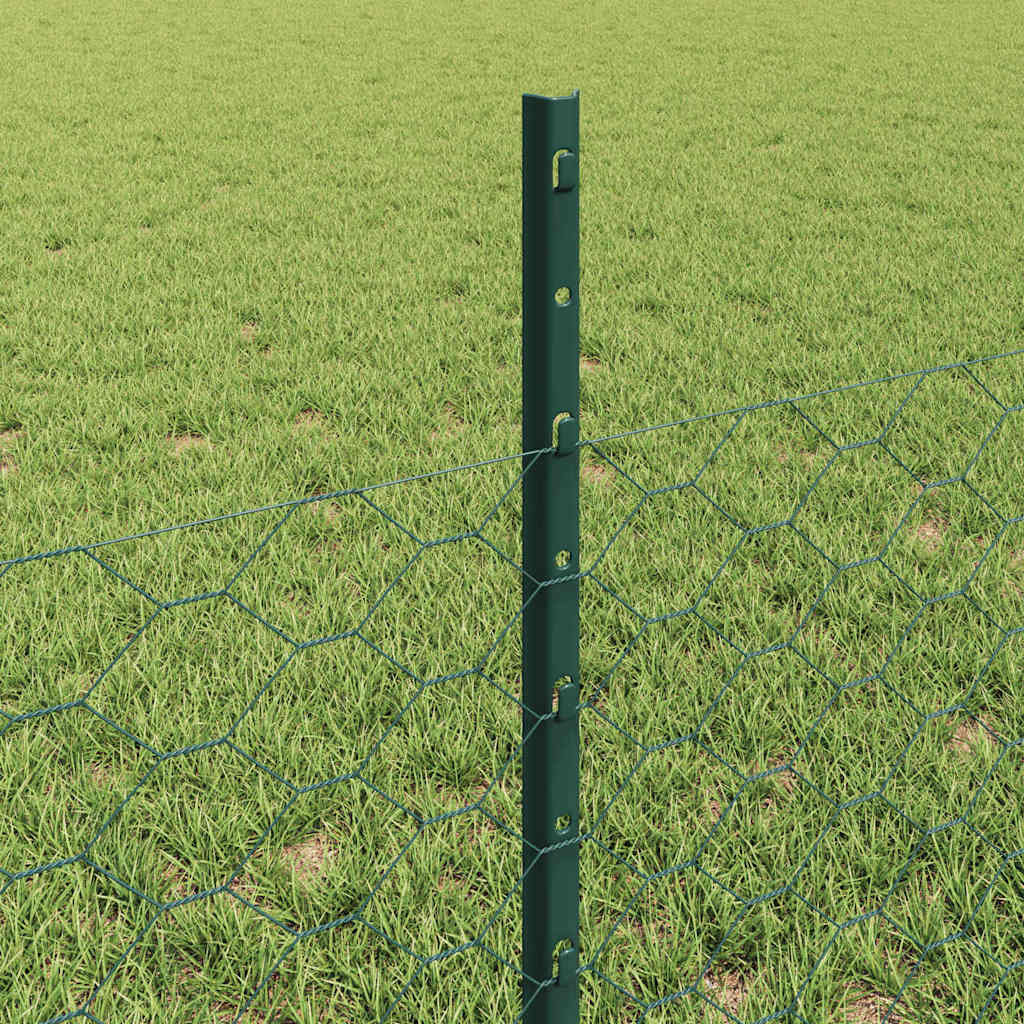 Geschweißter Drahtzaun 10 x 0,5 m (B x H)