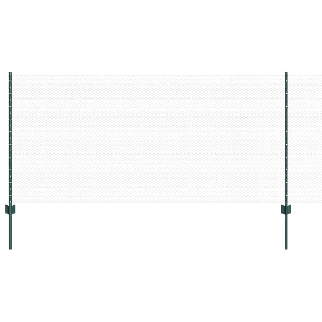 Geschweißter Drahtzaun 25 x 1 m (B x H) PVC-beschichteter Stahl