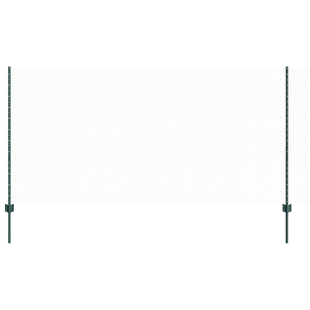 Geschweißter Drahtzaun 25 x 1,2 m (B x H)