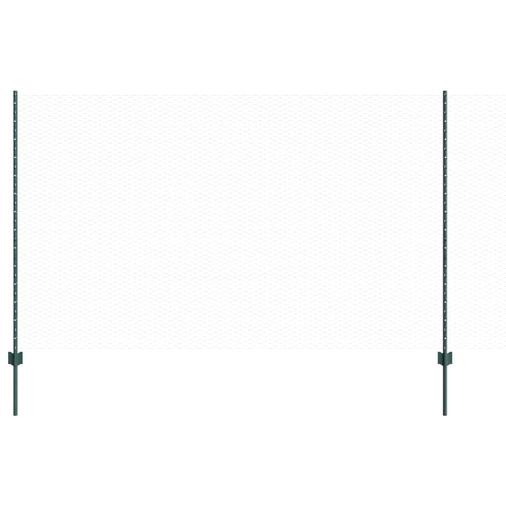 Geschweißter Drahtzaun 25 x 1,4 m (B x H)