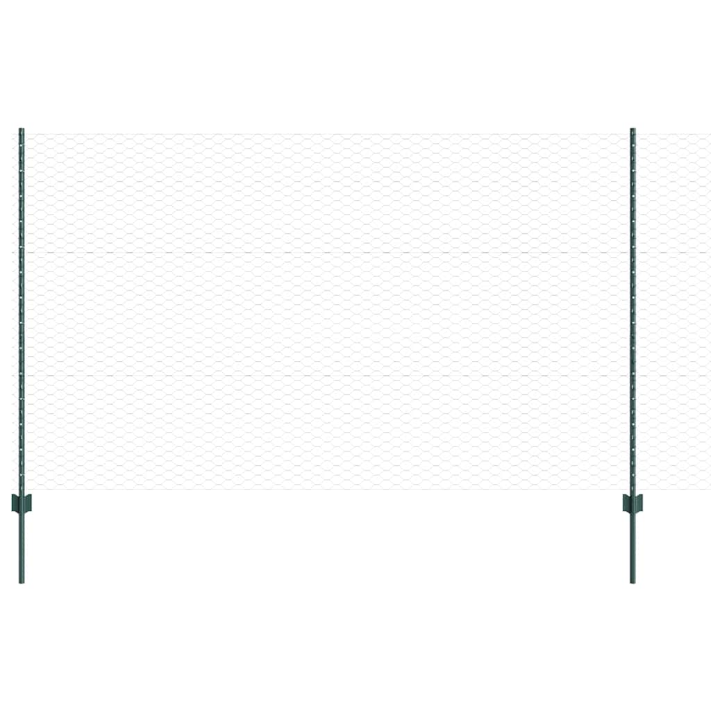 Geschweißter Drahtzaun 25 x 1,4 m (B x H)
