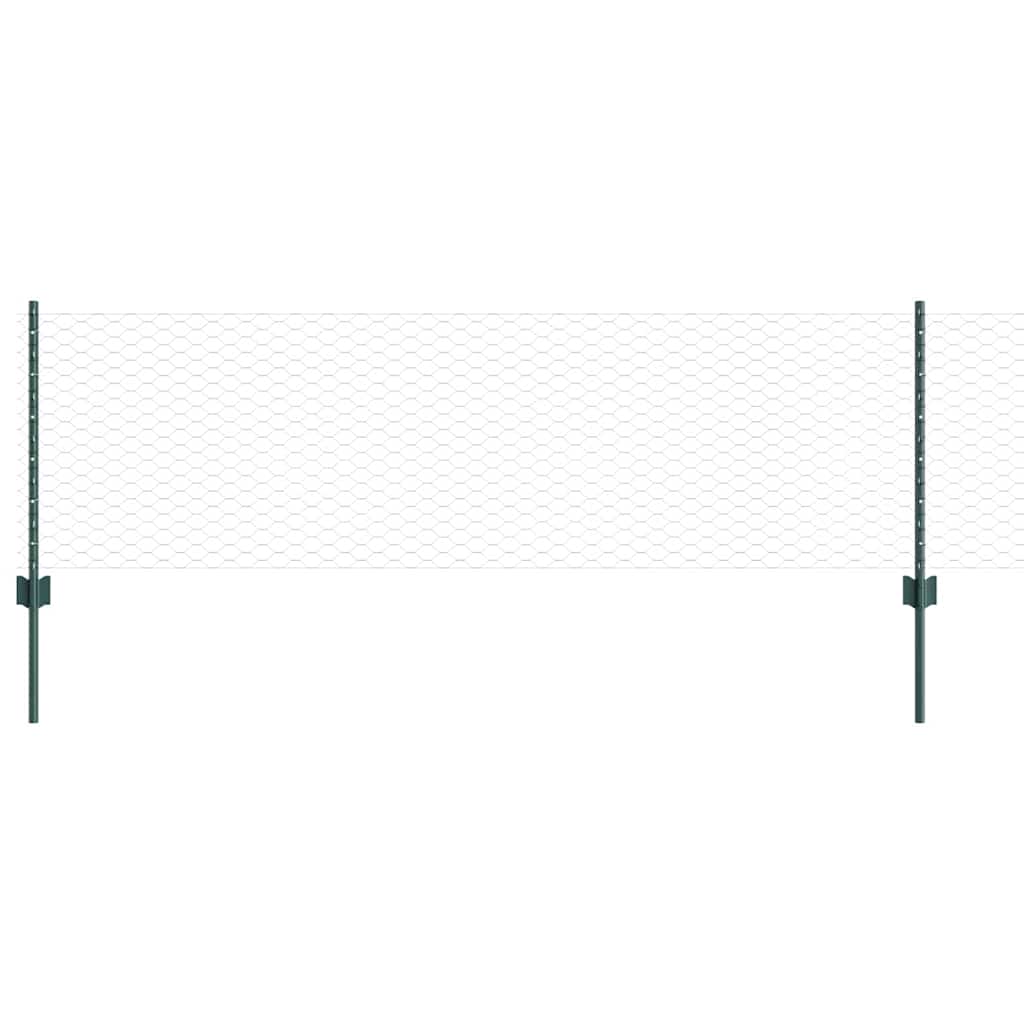 Geschweißter Drahtzaun 50 x 0,6 m (B x H)