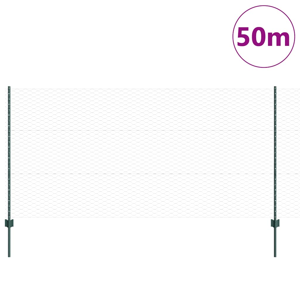Geschweißter Drahtzaun 50 x 1,2 m (B x H)