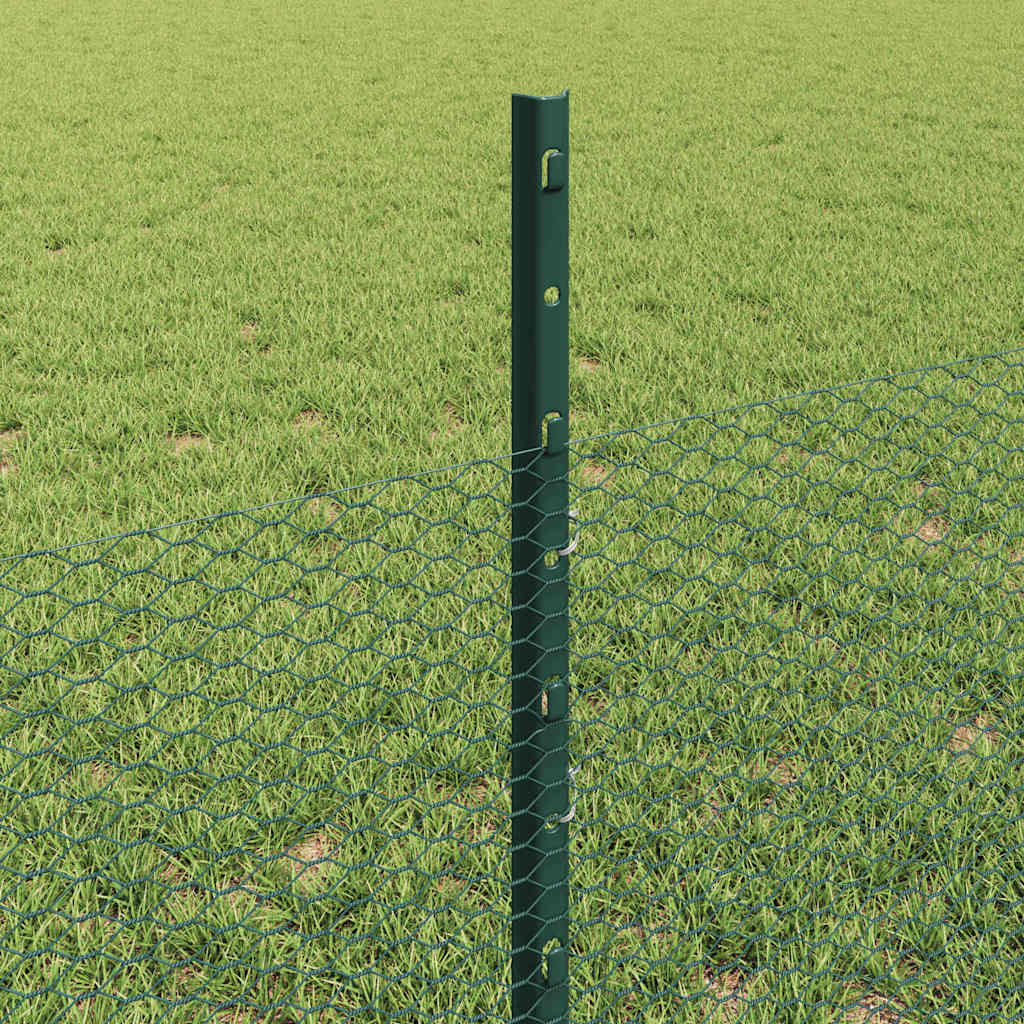 Geschweißter Drahtzaun 100 x 0,5 m (B x H)