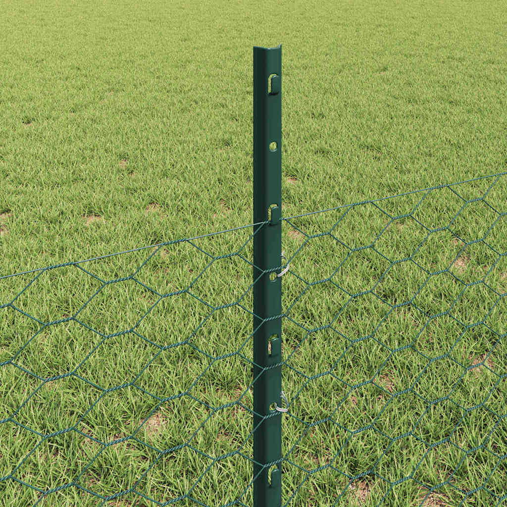 Geschweißter Drahtzaun 100 x 0,5 m (B x H)