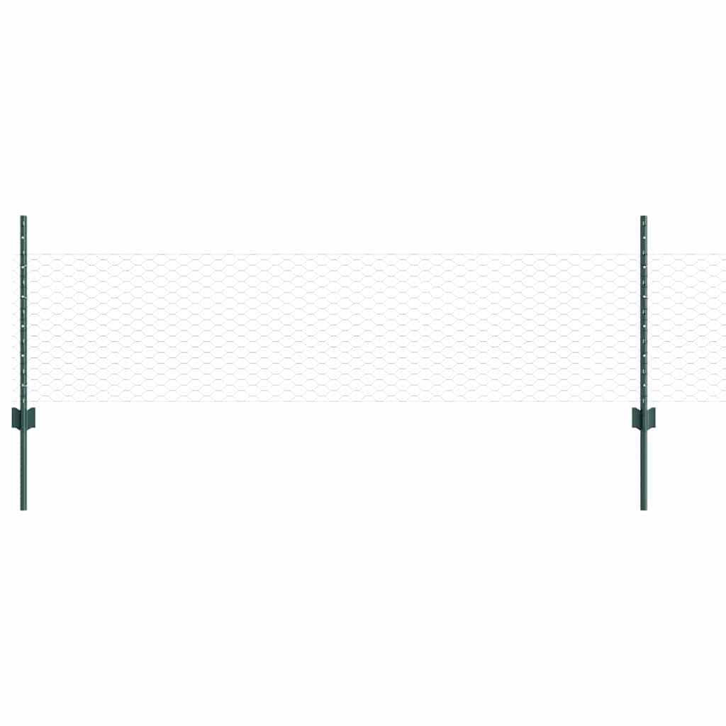 Geschweißter Drahtzaun 100 x 0,5 m (B x H)