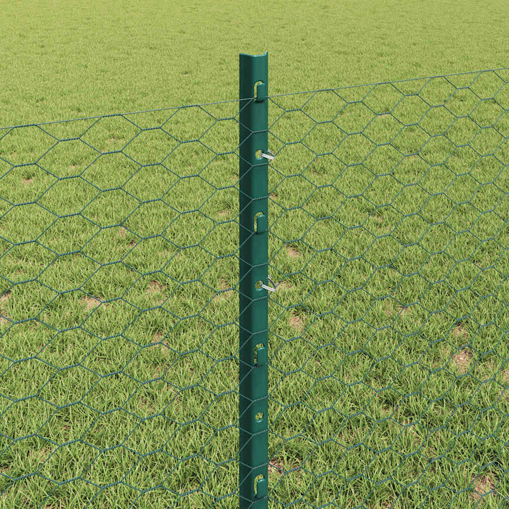 Geschweißter Drahtzaun 100 x 0,8 m (B x H)