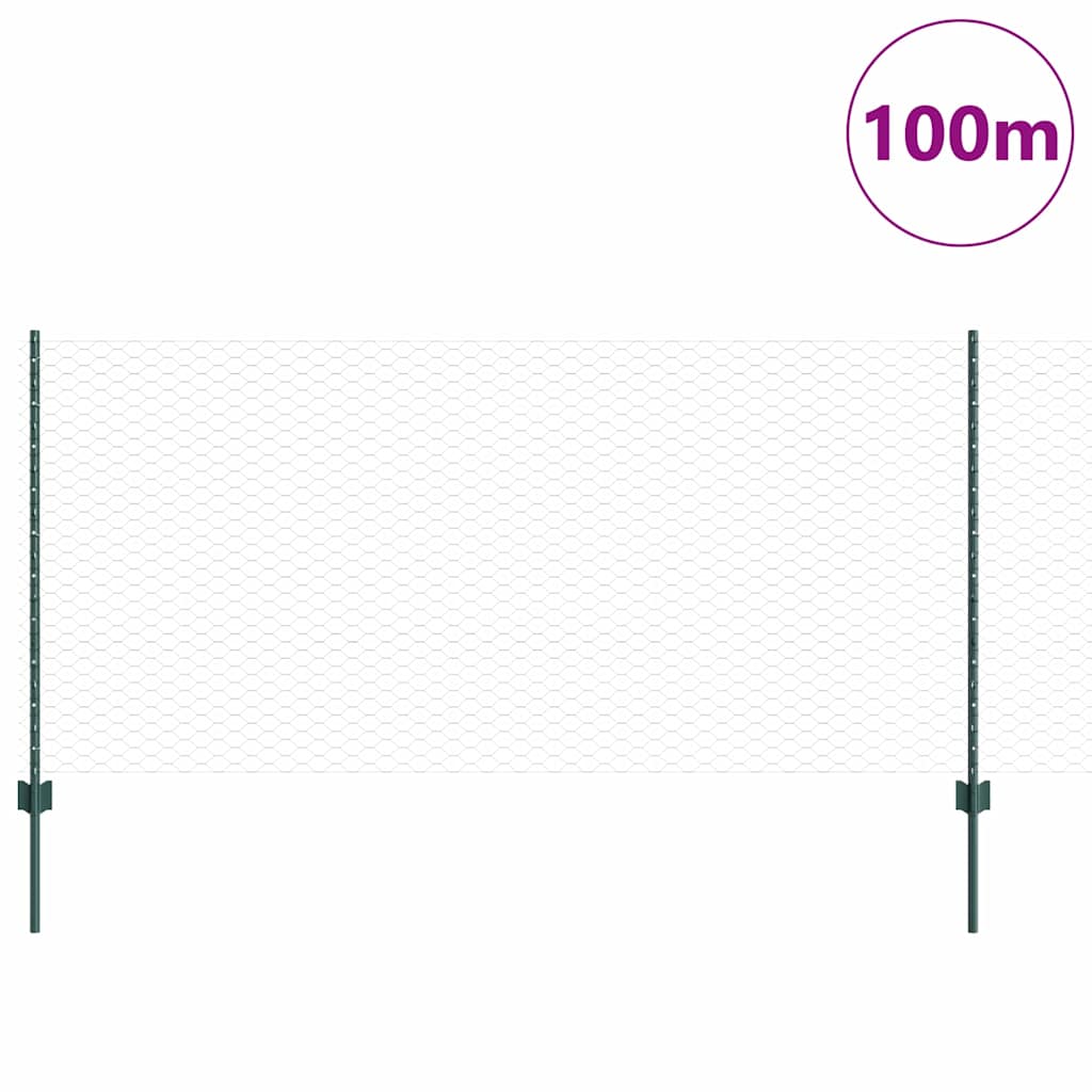 Geschweißter Drahtzaun 100 x 1 m (B x H)