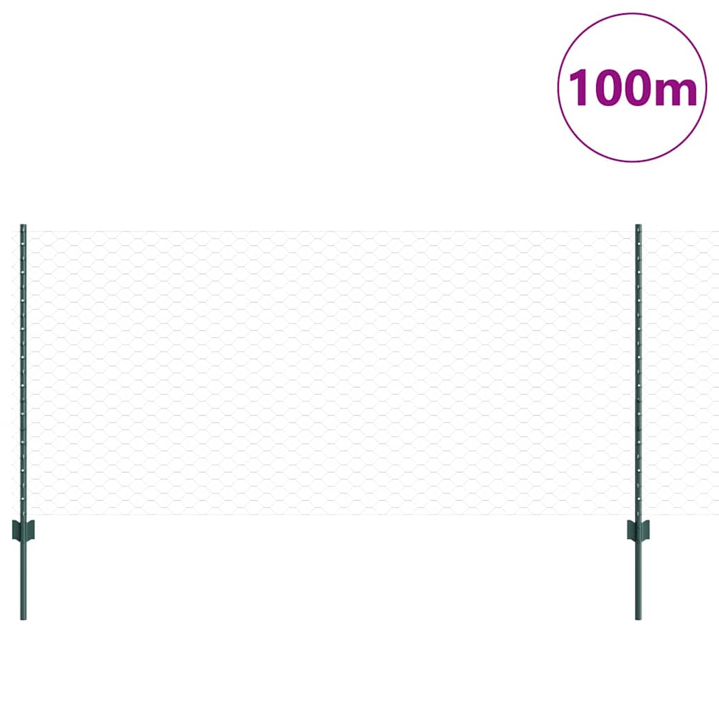 Geschweißter Drahtzaun 100 x 1 m (B x H)