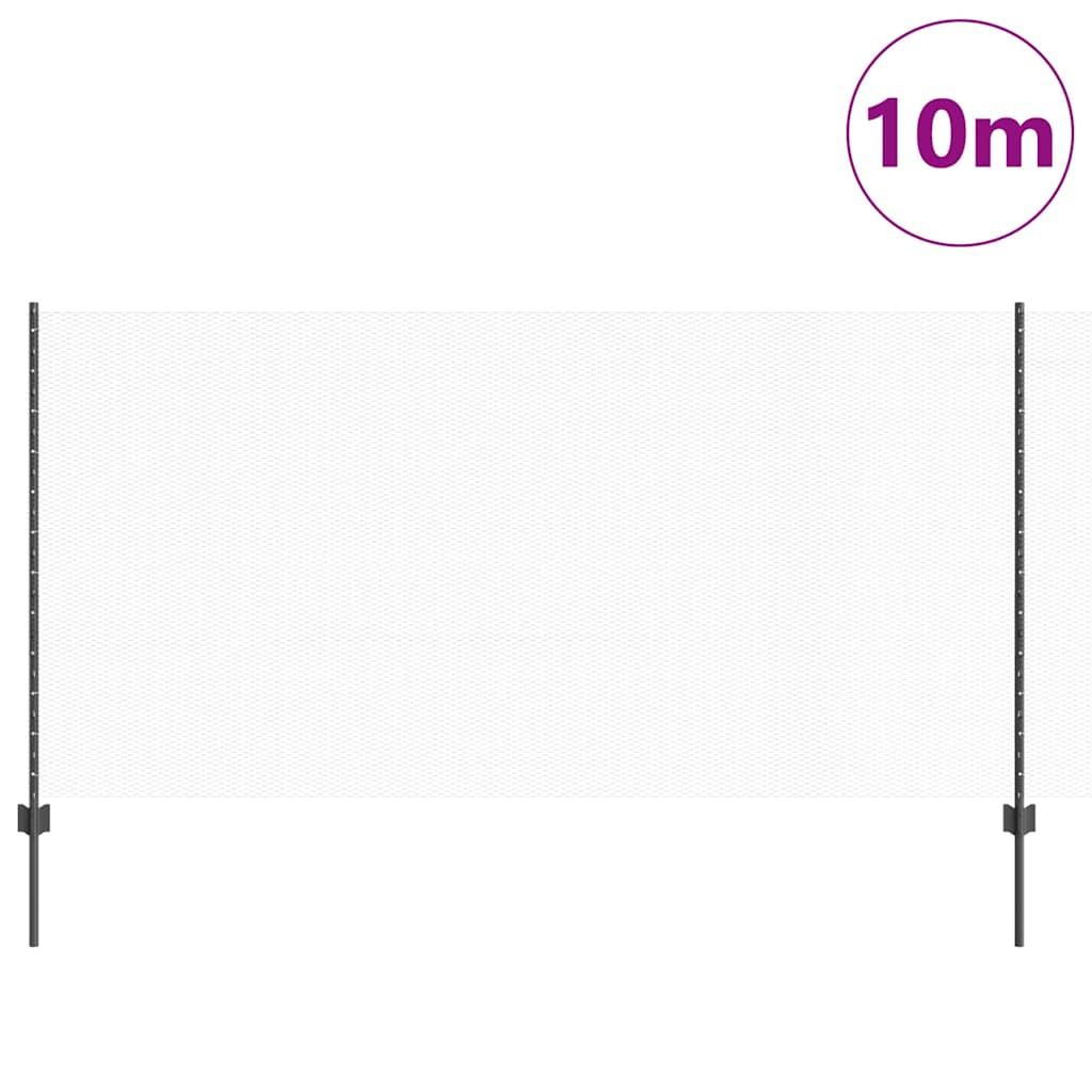 Geschweißter Drahtzaun 10 x 1,2 m (B x H)