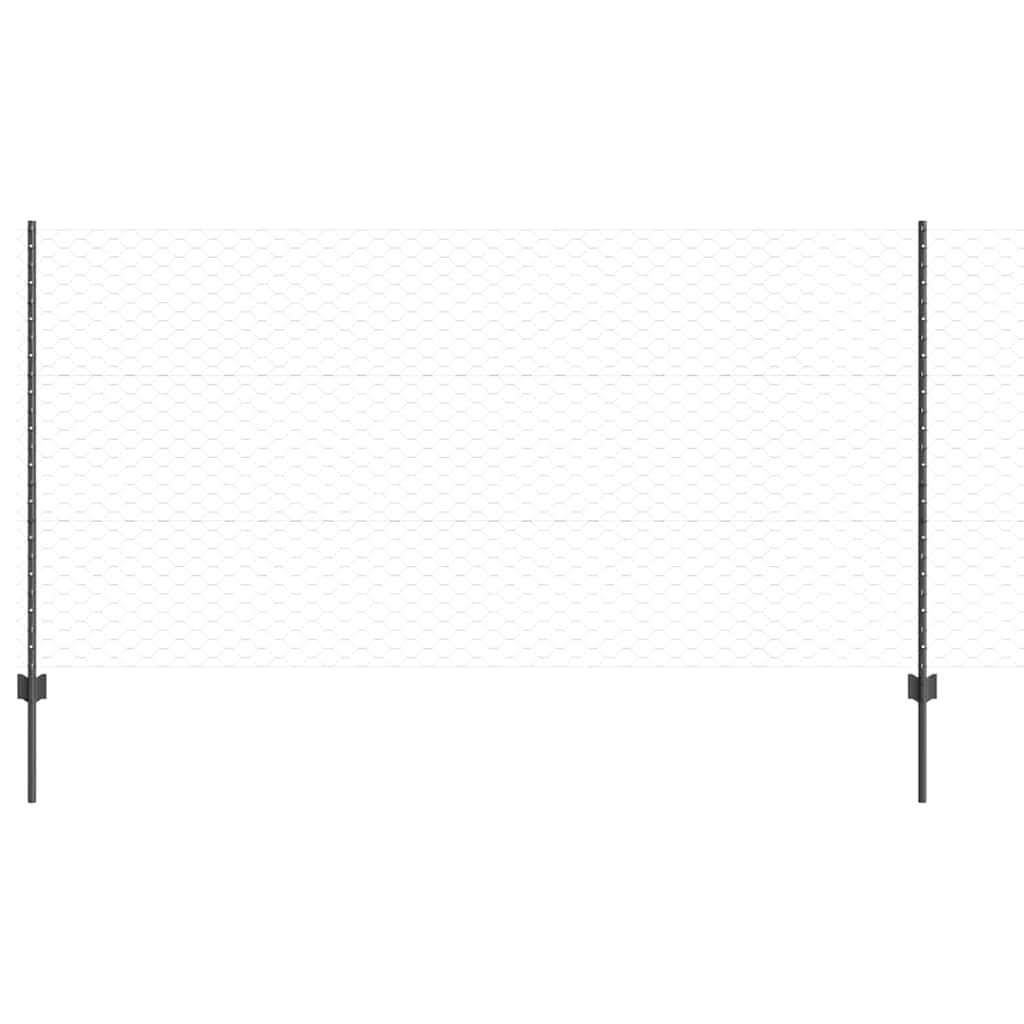 Geschweißter Drahtzaun 10 x 1,2 m (B x H)