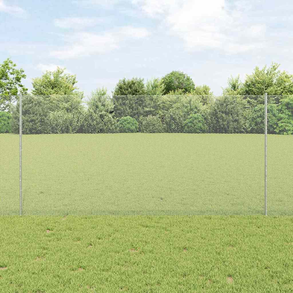 Geschweißter Drahtzaun 10 x 1,2 m (B x H) Feuerverzinkter Stahl