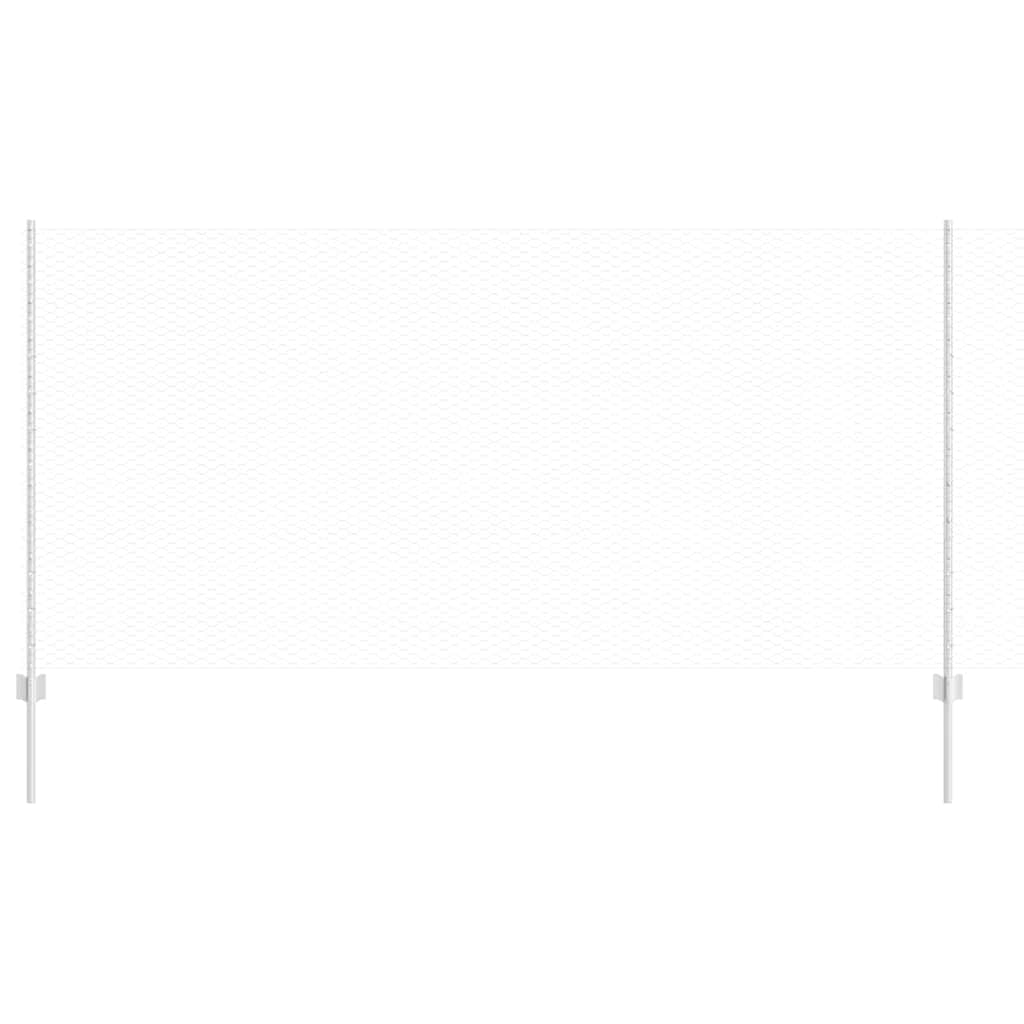 Geschweißter Drahtzaun 10 x 1,2 m (B x H) Feuerverzinkter Stahl