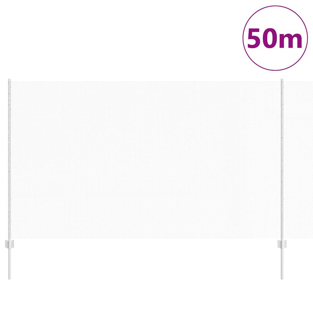 Geschweißter Drahtzaun 50 x 1,4 m (B x H) Feuerverzinkter Stahl