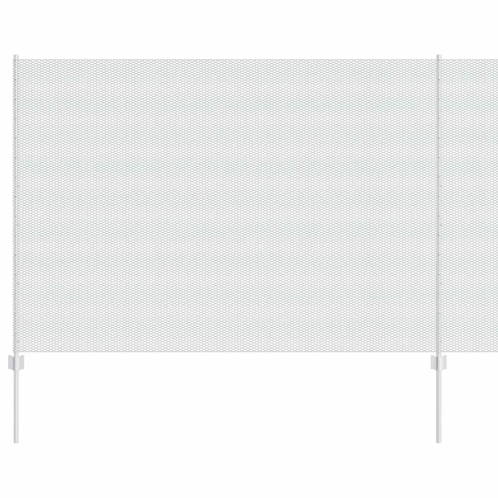 Geschweißter Drahtzaun 50 x 1,6 m (B x H) Feuerverzinkter Stahl