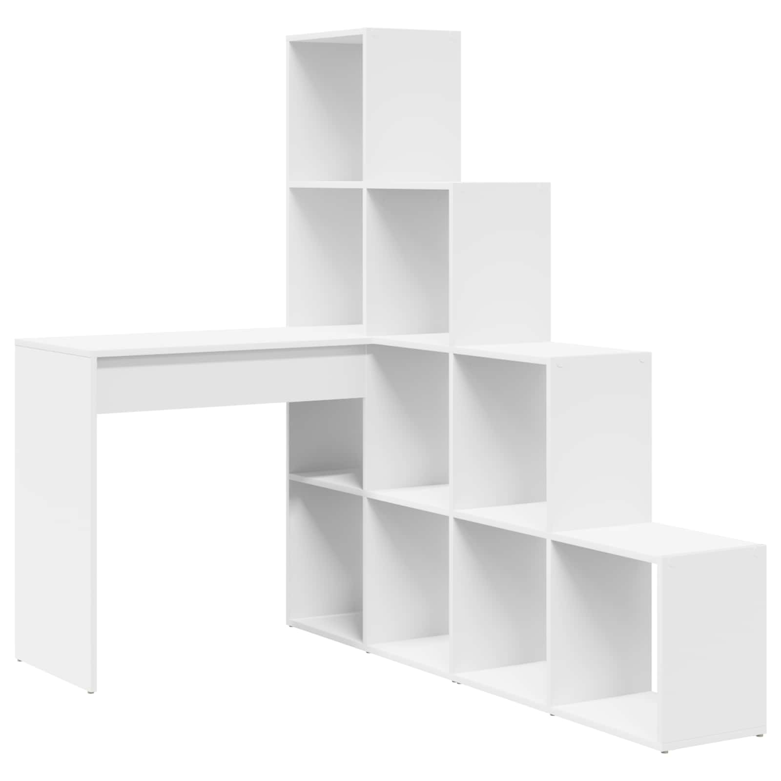 Eck-Schreibtisch Weiß Holzwerkstoff 101,5 x 149,5 x 149,5 cm