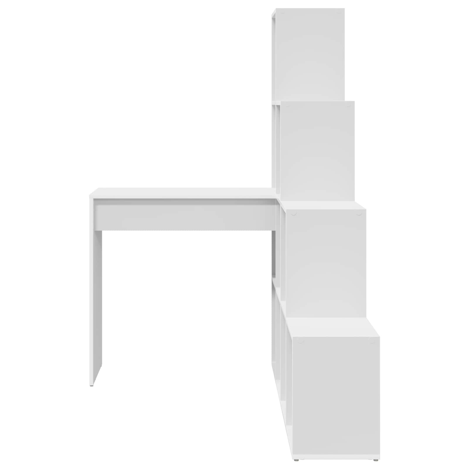 Eck-Schreibtisch Weiß 101,5 x 149,5 x 149,5 cm Holzwerkstoff