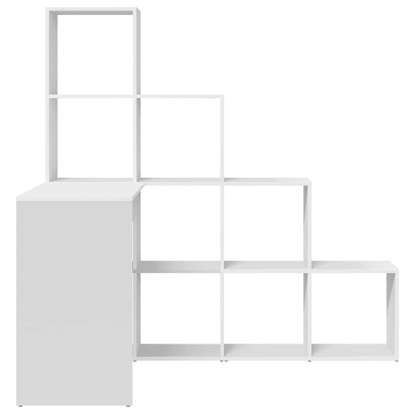 Eck-Schreibtisch Weiß 101,5 x 149,5 x 149,5 cm Holzwerkstoff