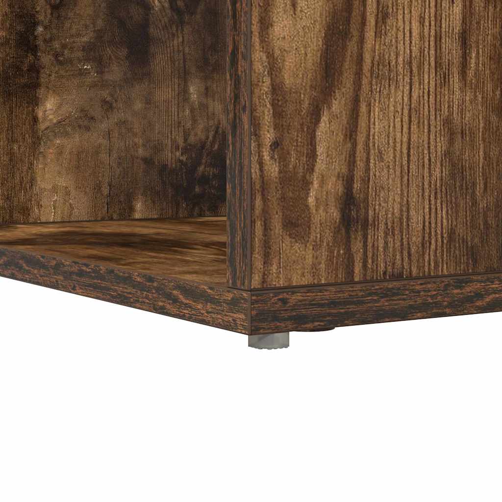 Eck-Schreibtisch Geräucherte Eiche Holzwerkstoff