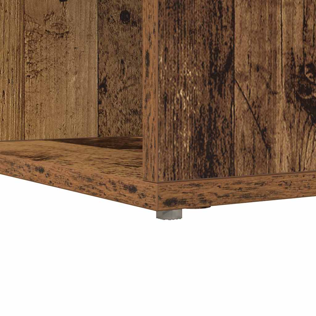 Eckschreibtisch Altholz 101,5 x 149,5 x 149,5 cm Holzwerkstoff