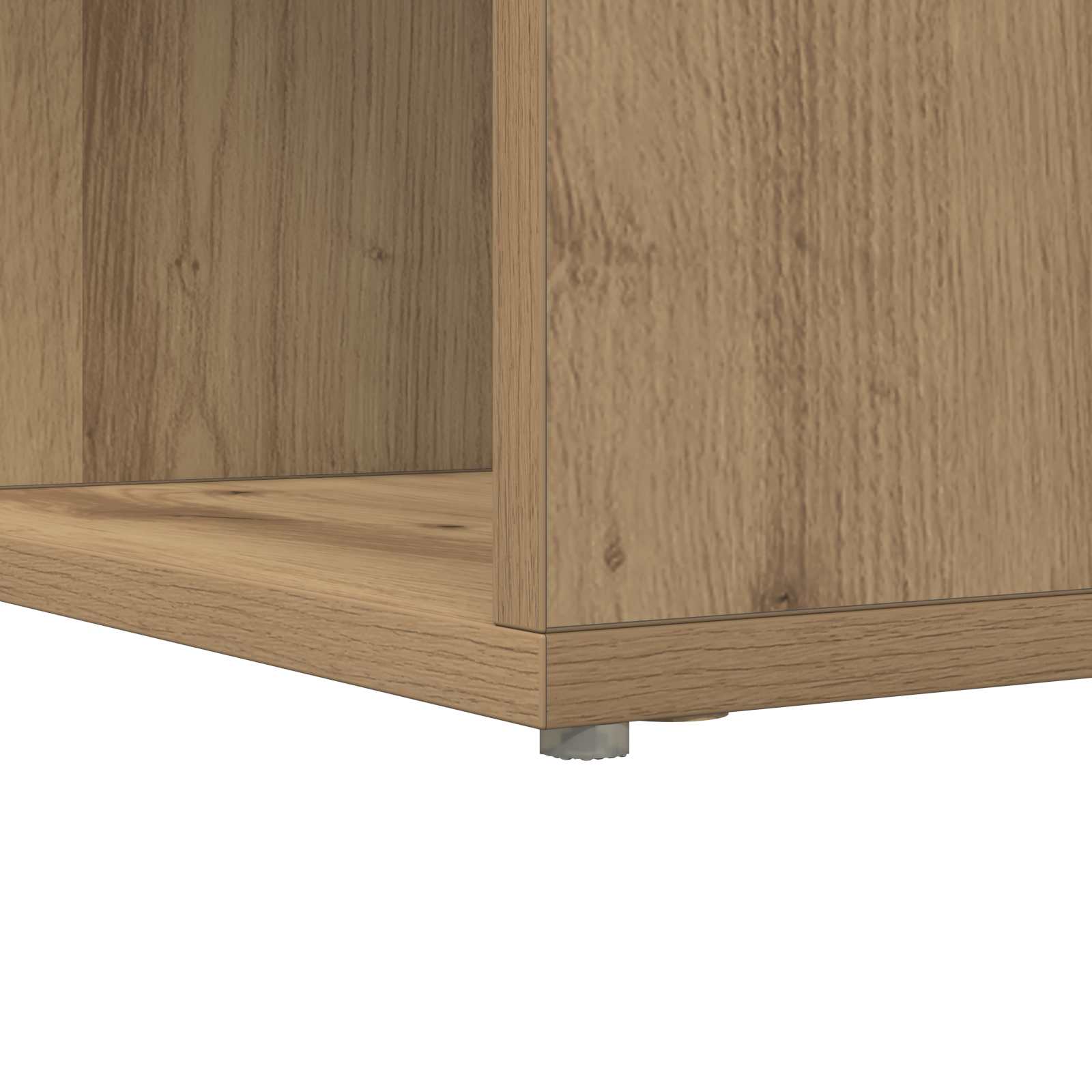 Eck-Schreibtisch Artisan-Eiche Holzwerkstoff