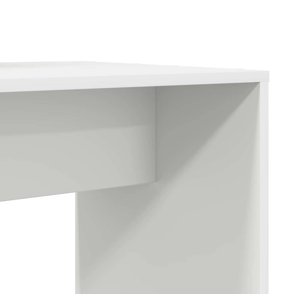 Schreibtisch Weiß Holzwerkstoff 138,5 x 55 x 143 cm