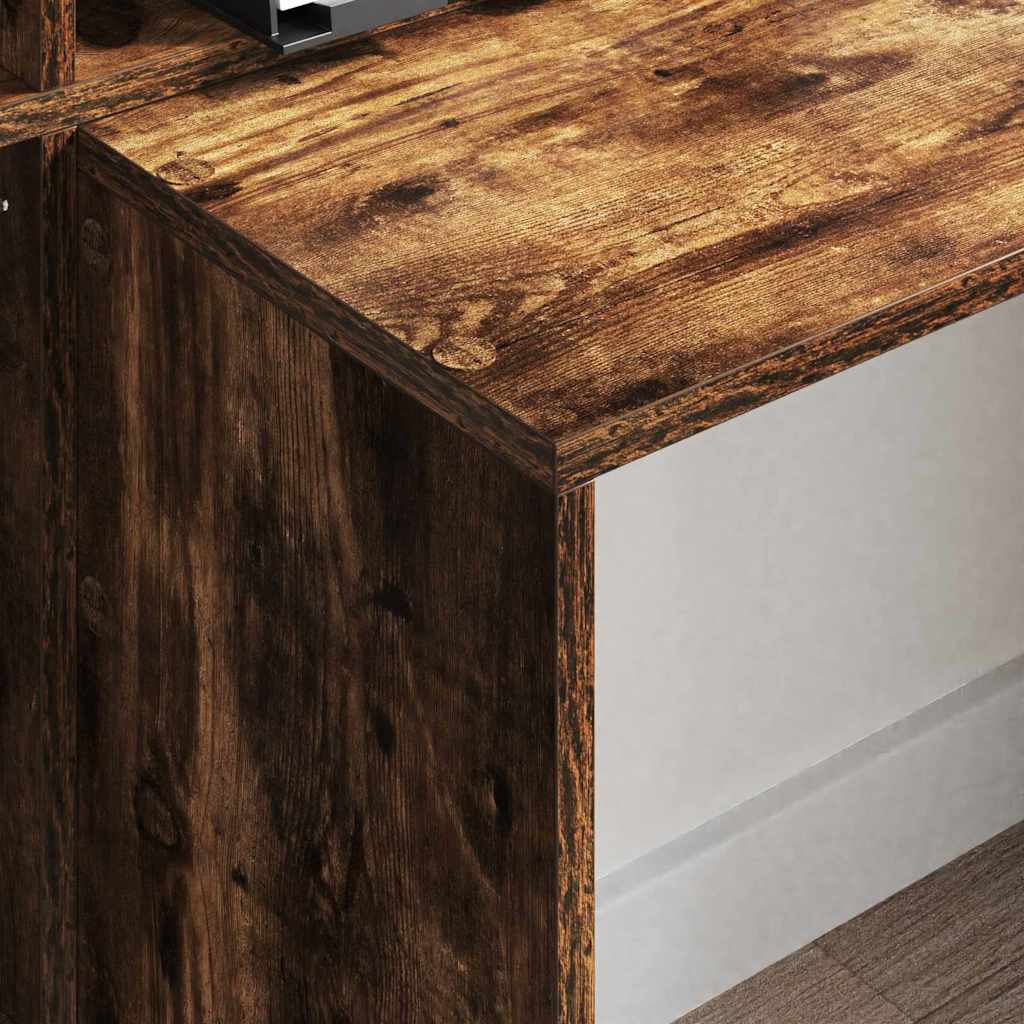 Schreibtisch Geräucherte Eiche Holzwerkstoff