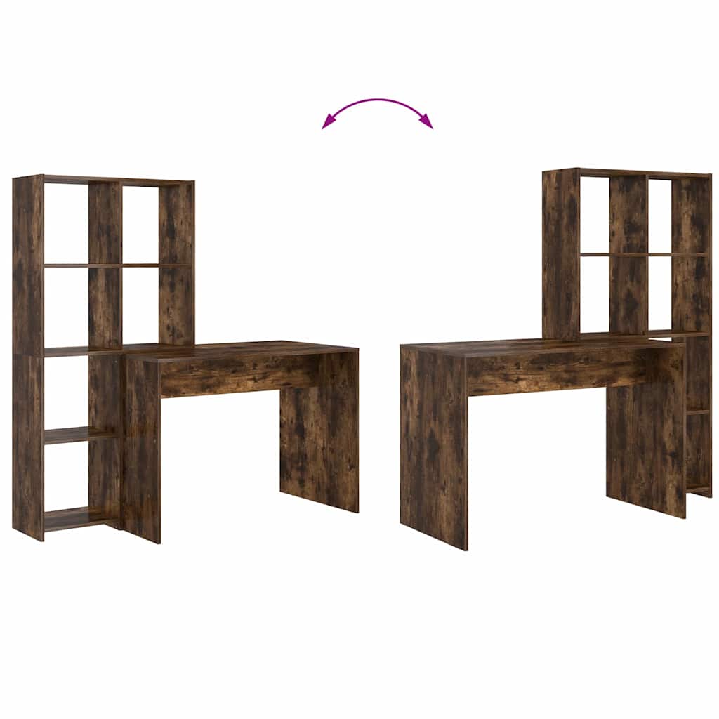 Schreibtisch Geräucherte Eiche Holzwerkstoff