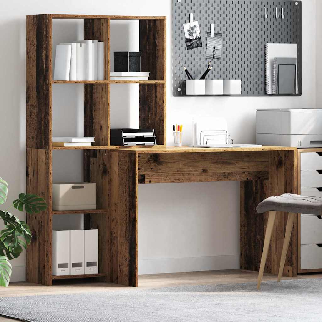 Schreibtisch Altholz Holzwerkstoff 138,5 x 55 x 143 cm