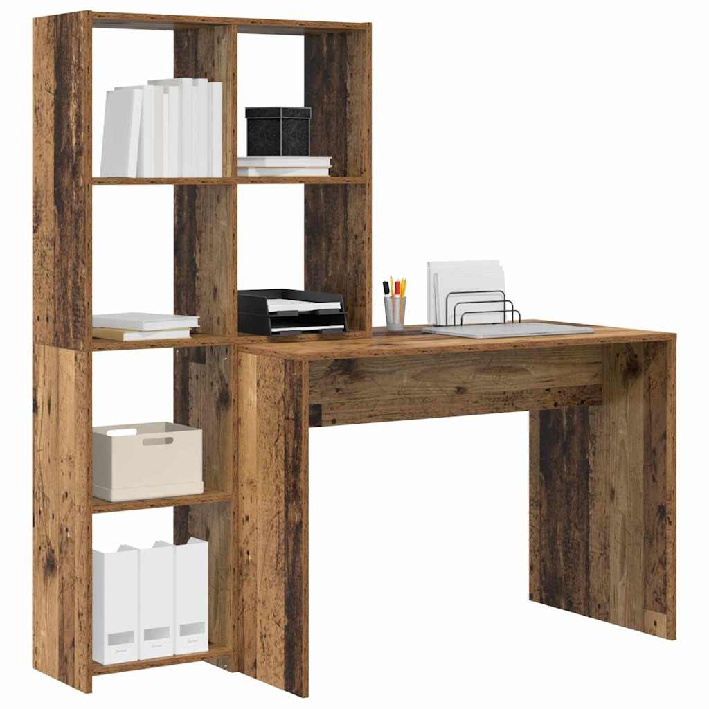 Schreibtisch Altholz Holzwerkstoff 138,5 x 55 x 143 cm
