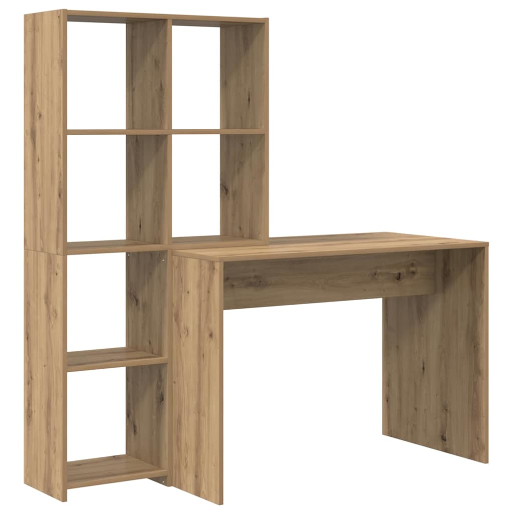Schreibtisch Artisan-Eiche Holzwerkstoff 138,5 x 55 x 143 cm