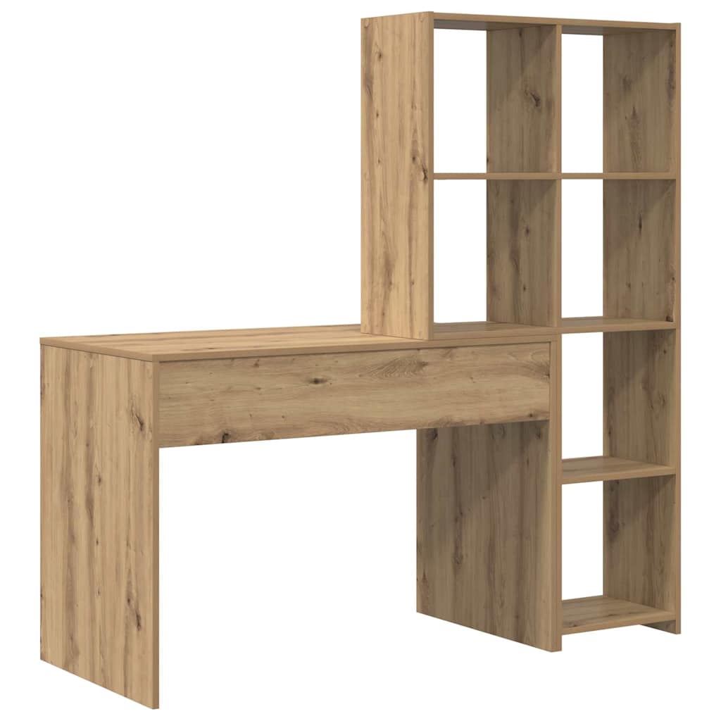 Schreibtisch Artisan-Eiche Holzwerkstoff 138,5 x 55 x 143 cm