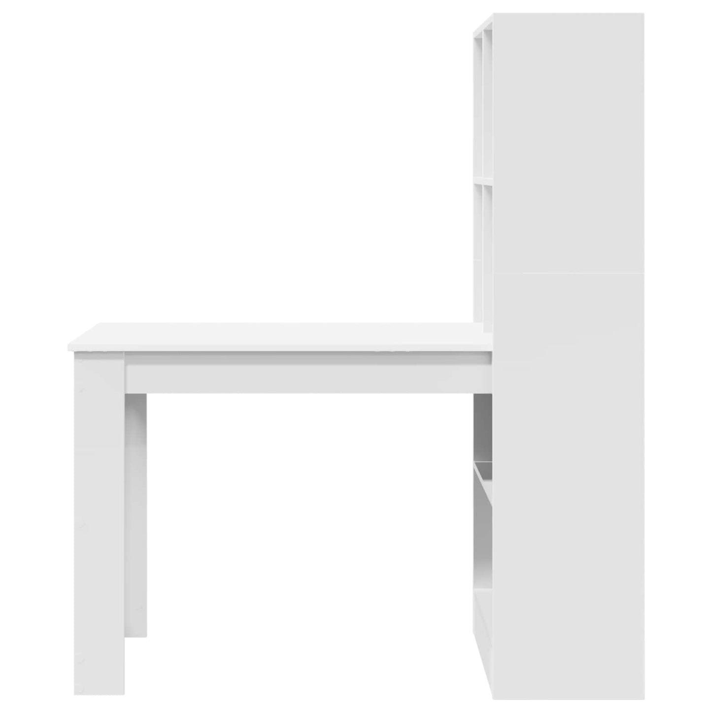 Schreibtisch Weiß Holzwerkstoff 122 x 67 x 145 cm