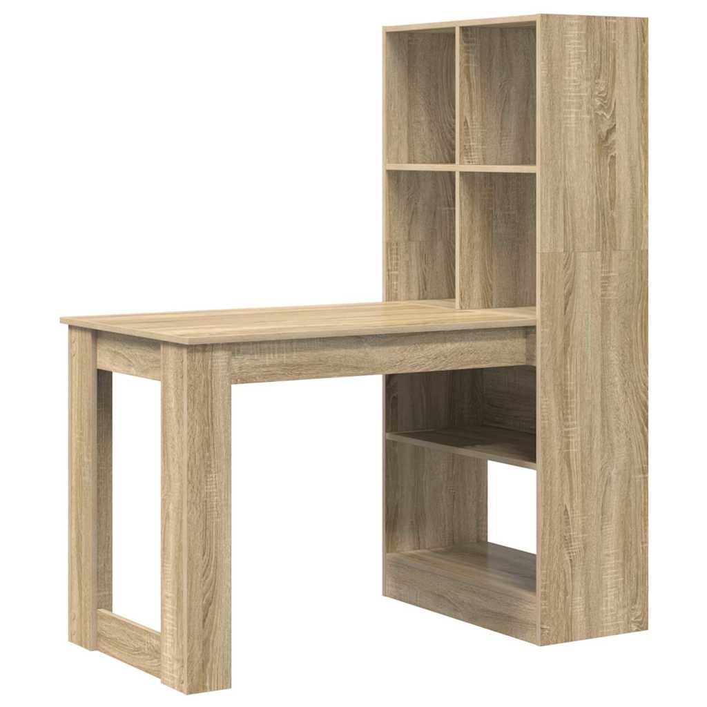 Schreibtisch Sonoma-Eiche Holzwerkstoff 122 x 67 x 145 cm