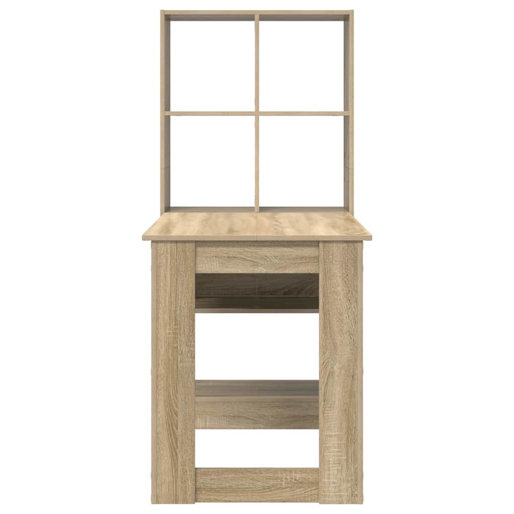 Schreibtisch Sonoma-Eiche Holzwerkstoff 122 x 67 x 145 cm
