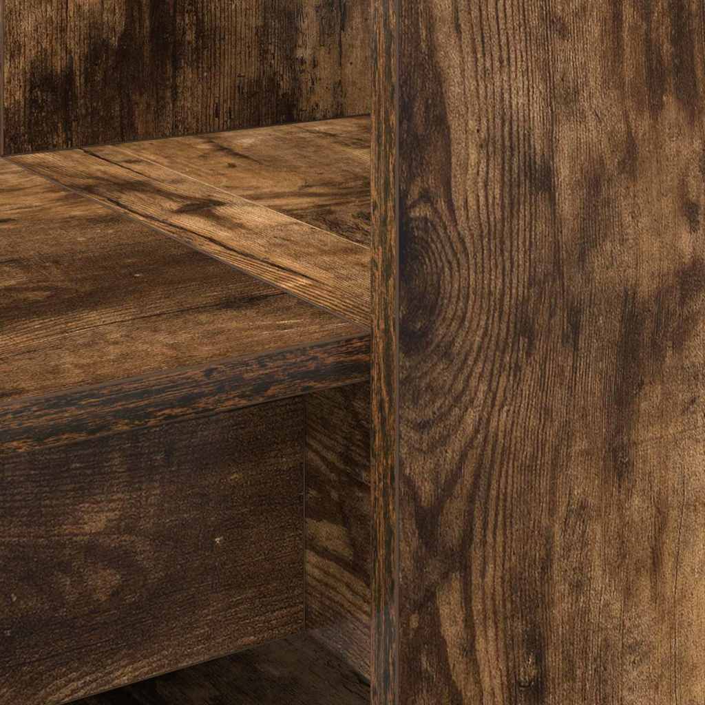 Schreibtisch Geräucherte Eiche Holzwerkstoff 122 x 67 x 145 cm