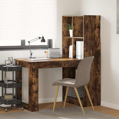 Schreibtisch Geräucherte Eiche 122 x 67 x 145 cm Holzwerkstoff