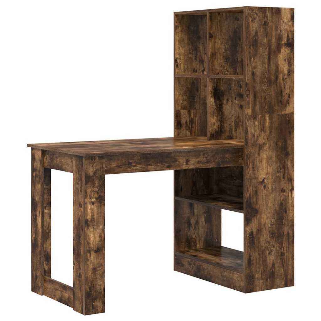 Schreibtisch Geräucherte Eiche Holzwerkstoff 122 x 67 x 145 cm