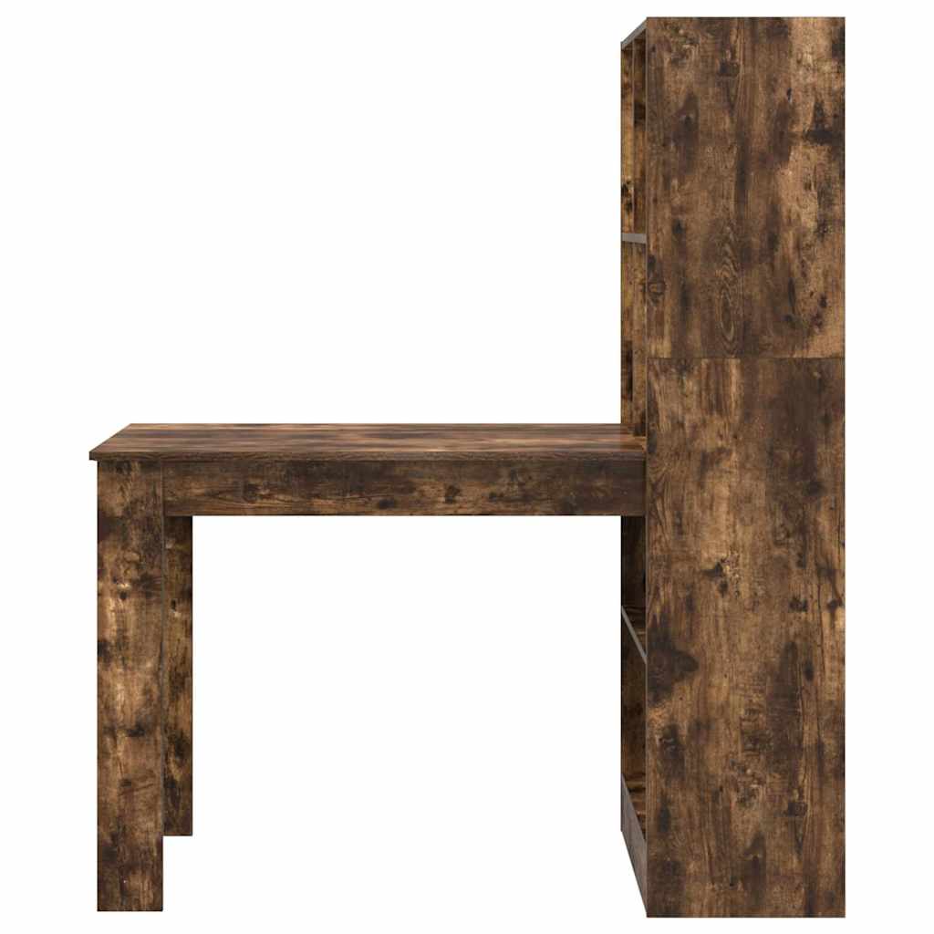 Schreibtisch Geräucherte Eiche Holzwerkstoff 122 x 67 x 145 cm
